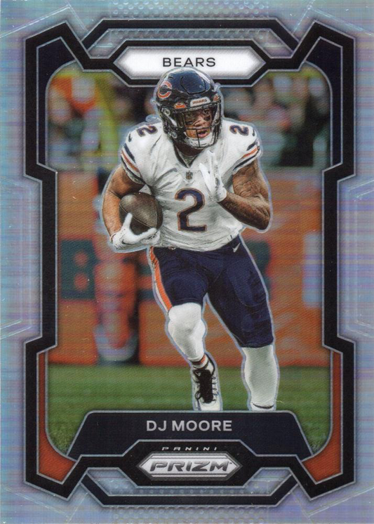 2023 Panini Prizm Silver DJ Moore Chicago Bears #47