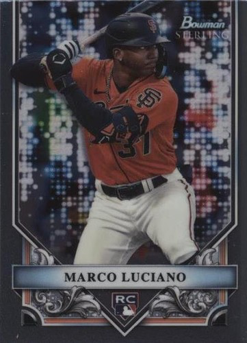 2024 Bowman Sterling Marco Luciano RC San Francisco Giants #BSR-12