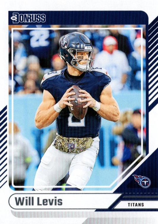 2024 Panini Donruss Will Levis RC Tennessee Titans #190
