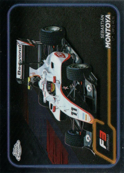 2024 Topps Chrome Formula 1 Sebastian Montoya F3C #125 Campos Racing