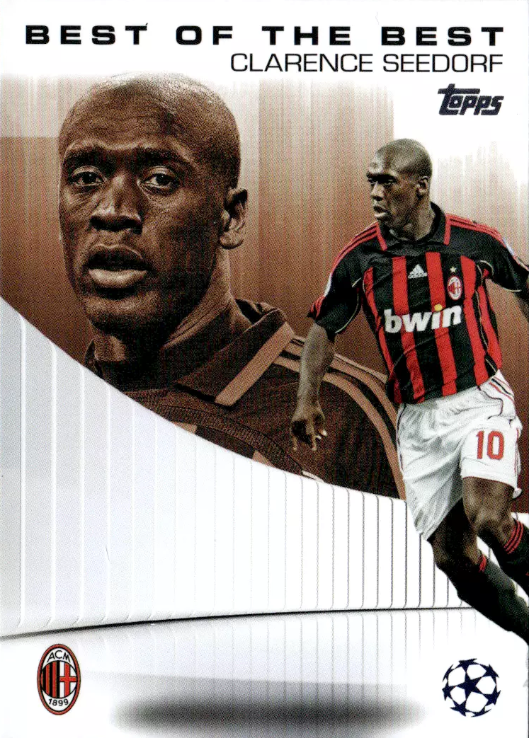 2024 Topps UCC Clarence Seedorf Best of the #Best BOTB-1 A.C. Milan