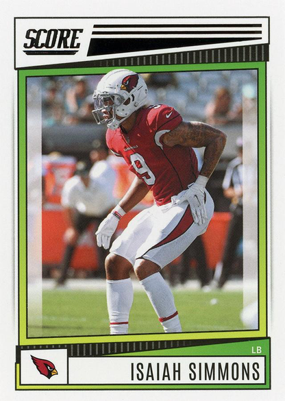 2022 Panini Score Isaiah Simmons Arizona Cardinals #150