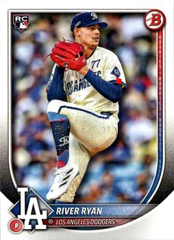 2025 Topps Bowman River Ryan RC Los Angeles Dodgers #69