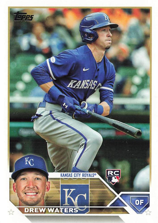 2023 Topps Series 2 Drew Waters RC Kansas City Royals #543