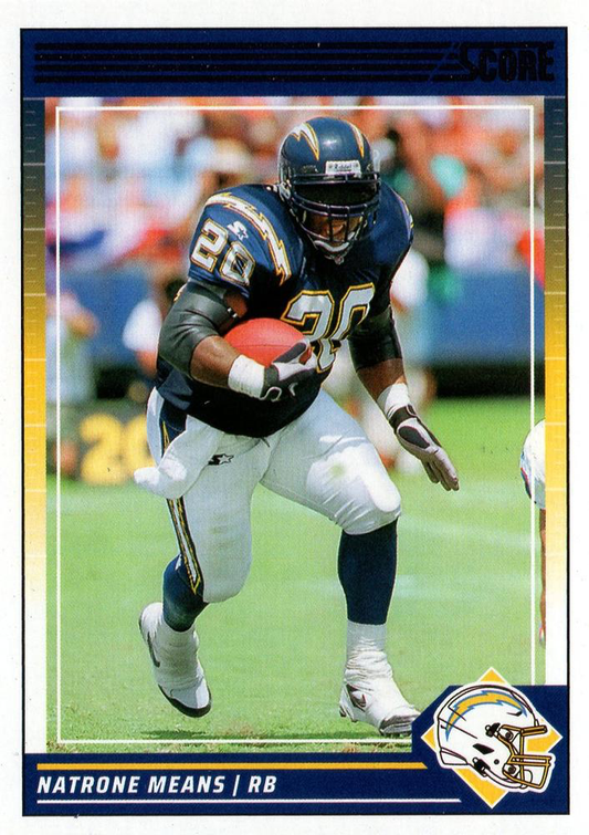 2024 Panini Score Football Natrone Means San Diego Chargers #170