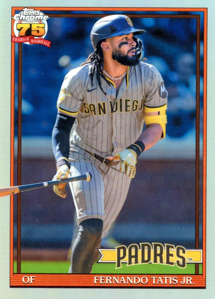 2026 Topps Chrome 1991 35th Fernando Tatis Jr. #91CB-12 San Diego Padres