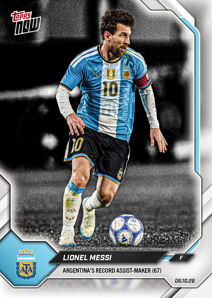 2026 Argentina Topps NOW® - Final Farewell Pack - Lionel Messi