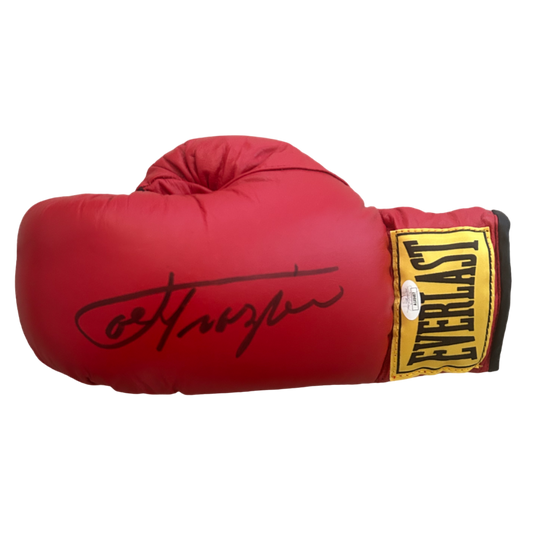 Gant de boxe Everlast rouge signé par Joe Frazier (JSA)