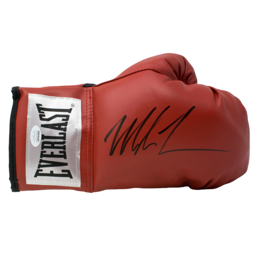 Everlast Red Glove signed by Mike Tyson (JSA)