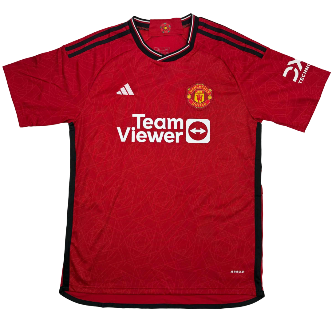 Maillot Manchester United signé par Alejandro Garnacho (Beckett)