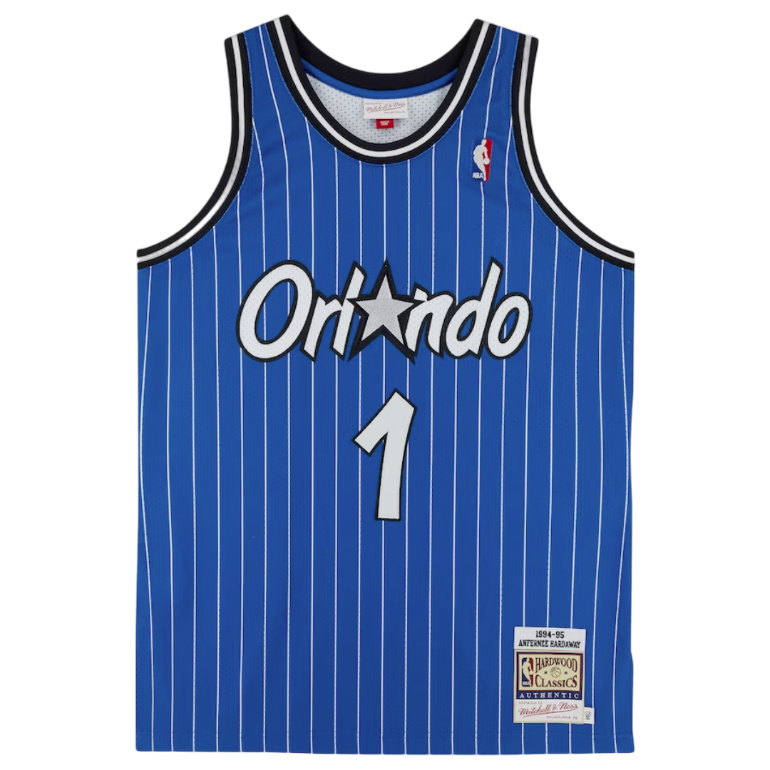 Mitchell &amp; Ness Orlando Magic Jersey Signed By Anfernee "Penny" Hardaway (Fanatics)