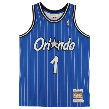 Maillot NBA Mitchell & Ness Orlando Magic signé Par Anfernee "Penny" Hardaway (Fanatics)