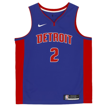 Detroit Pistons Nike Swingman Jersey signed by Cade Cunningham (Fanatics)