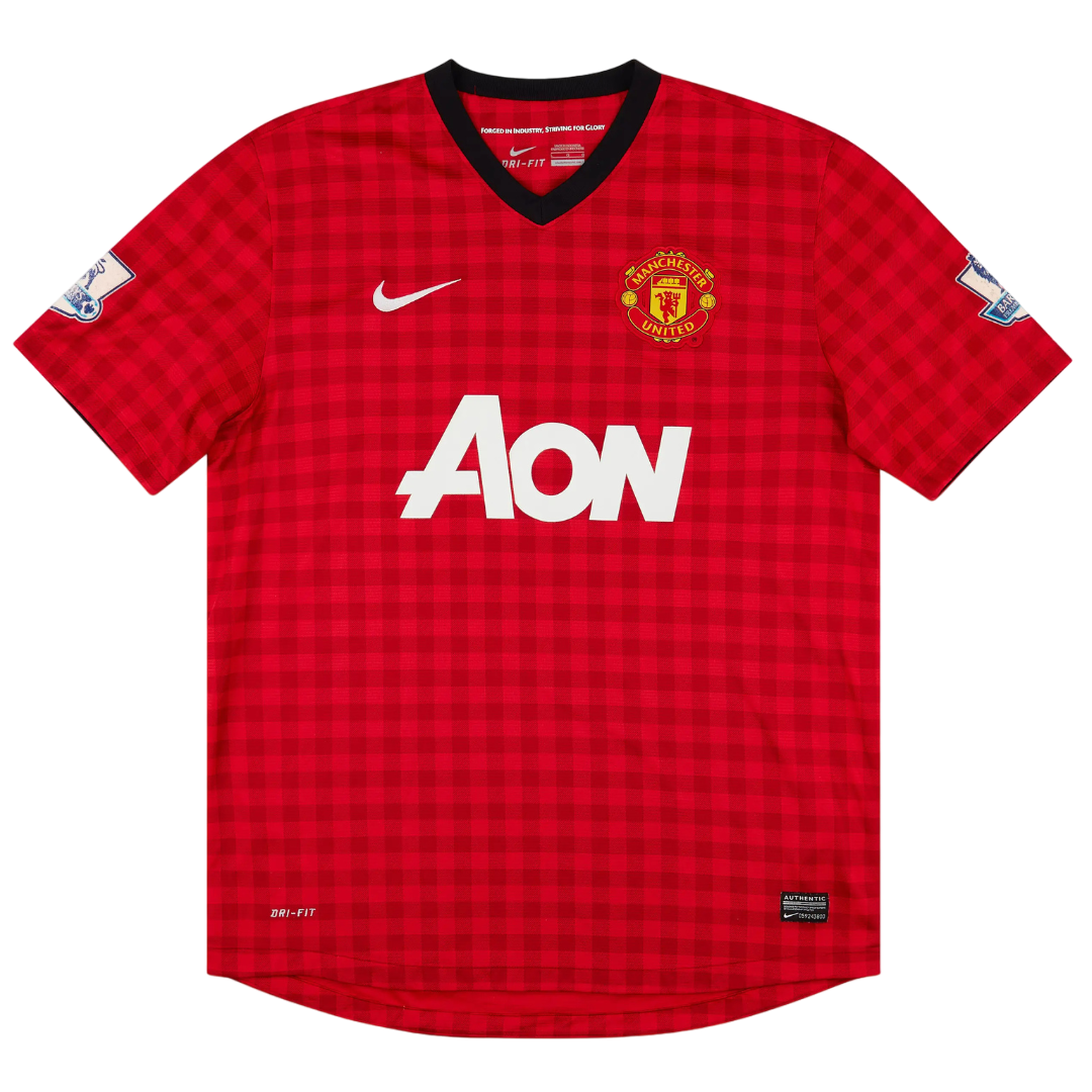 Maillot Manchester United signé par Wayne Rooney (Beckett)