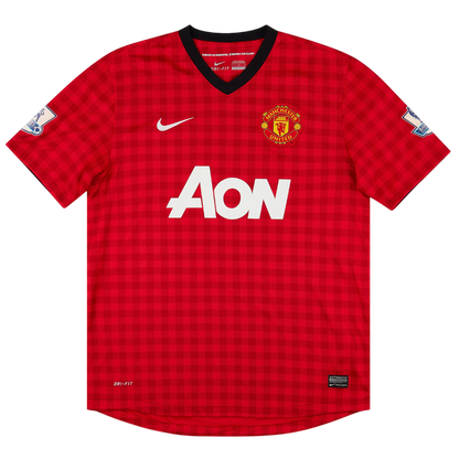 Maillot Manchester United signé par Wayne Rooney (Beckett)