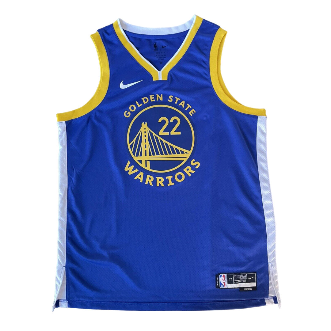 Golden State Warriors Nike Swingman Jersey Signed by Andrew Wiggins (JSA)