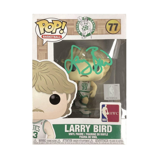 Funko Pop signed by Larry Bird (PSA)