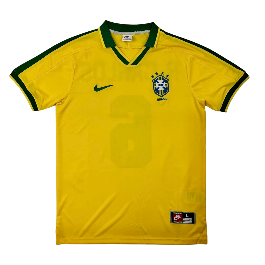 Von Pelé (PSA) signiertes Brasilien-Trikot