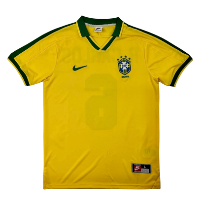 Von Pelé (PSA) signiertes Brasilien-Trikot