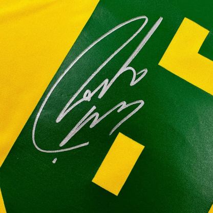 Brazil jersey signed by Pelé (PSA)