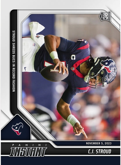 2023 Panini Instant CJ Stroud RC PR 2160 #33 Houston Texans
