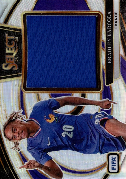 2024 Panini Select FIFA Bradley Barcola Patch Relic #JS-BB France