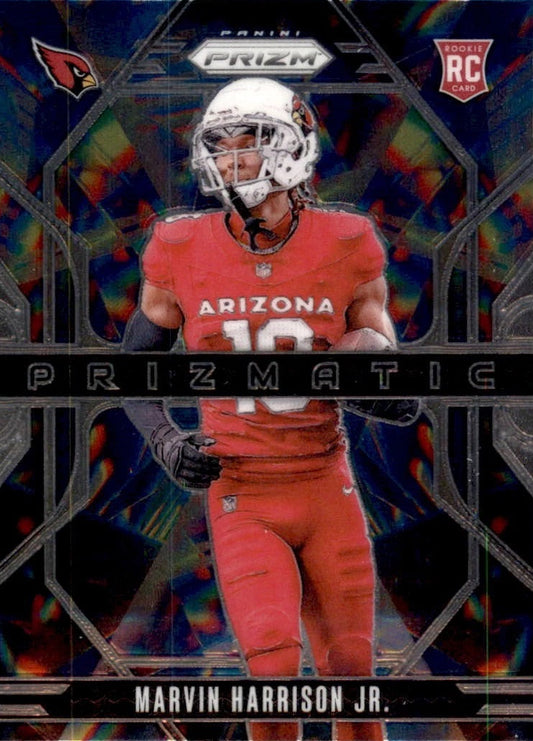 2024 Panini Prizm Prizmatic Marvin Harrison Jr. RC #12 Arizona Cardinals